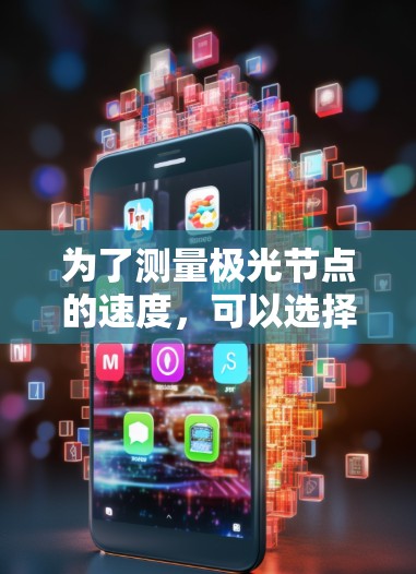 为了测量极光节点的速度,可以选择以下几种方法和工具 为了测量极光节点的速度,可以选择以下几种方法和工具