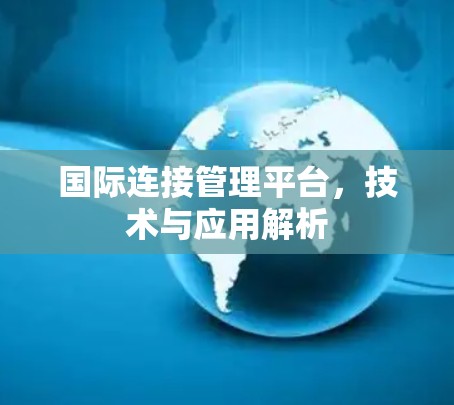 国际连接管理平台,技术与应用解析 国际连接管理平台,技术与应用解析