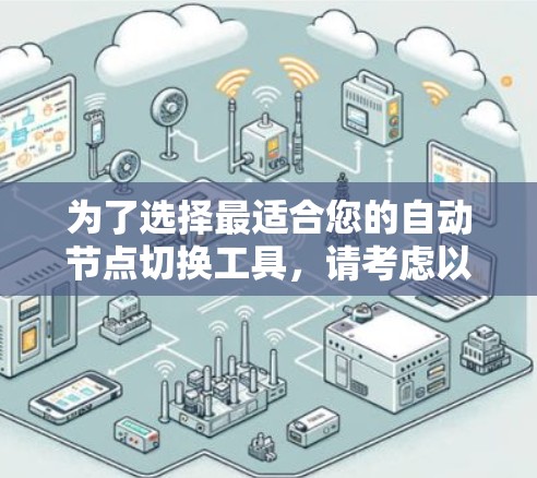 为了选择最适合您的自动节点切换工具，请考虑以下步骤