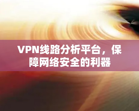 VPN线路分析平台,保障网络安全的利器 VPN线路分析平台,保障网络安全的利器
