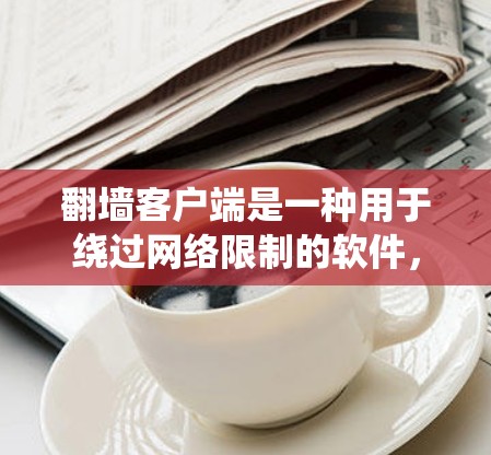 翻墙客户端是一种用于绕过网络限制的软件,允许用户访问被地域锁或网络管理员限制访问的网站。以下是一些常见的翻墙客户端使用指南,假设你已经拥有了翻墙客户端的安装包或正在考虑下载和安装 翻墙客户端是一种用于绕过网络限制的软件,允许用户访问被地域锁或网络管理员限制访问的网站。以下是一些常见的翻墙客户端使用指南,假设你已经拥有了翻墙客户端的安装包或正在考虑下载和安装