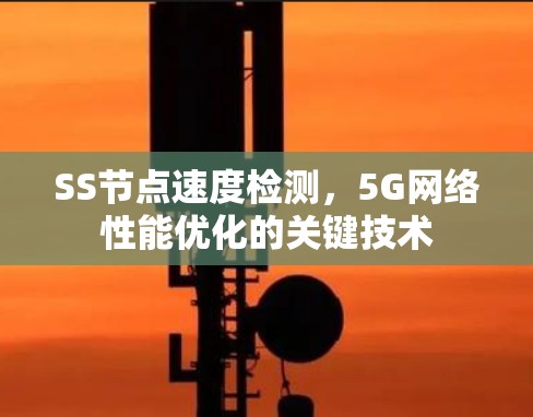 SS节点速度检测，5G网络性能优化的关键技术