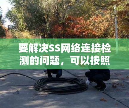 要解决SS网络连接检测的问题,可以按照以下步骤进行 要解决SS网络连接检测的问题,可以按照以下步骤进行